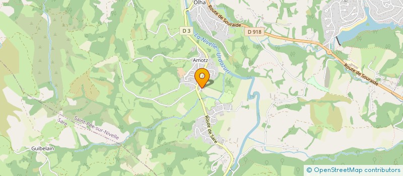 localisation de l'entreprise MONSIEUR GUILLAUME CHAVANNE  SARE