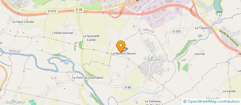 localisation de l'entreprise MONSIEUR GUILLAUME CHEVALIER  SAINT-LO