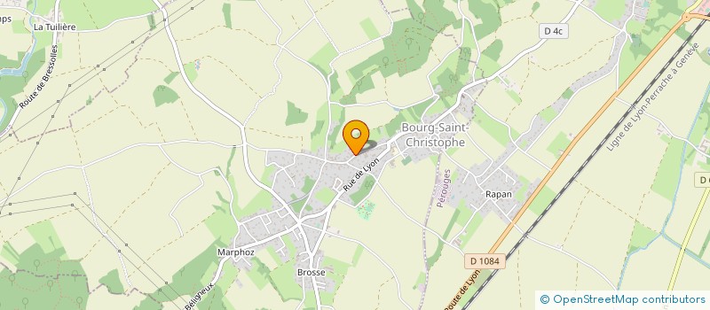 localisation de l'entreprise MONSIEUR GUILLAUME CHEVELU  BOURG-SAINT-CHRISTOPHE