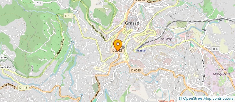 localisation de l'entreprise MONSIEUR GUILLAUME CHEVREAU  GRASSE