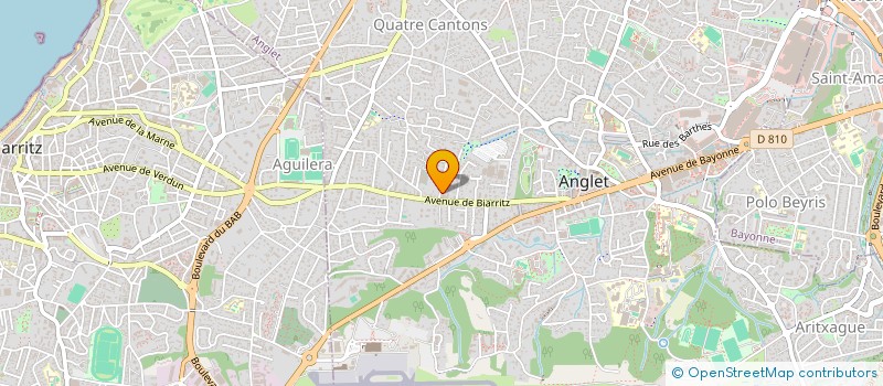 localisation de l'entreprise MONSIEUR GUILLAUME CHEYROU-PINEDE  ANGLET