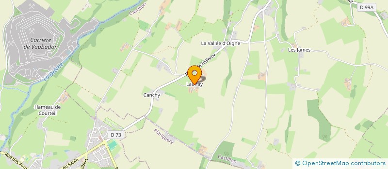 localisation de l'entreprise MONSIEUR GUILLAUME CHICOT  CASTILLON