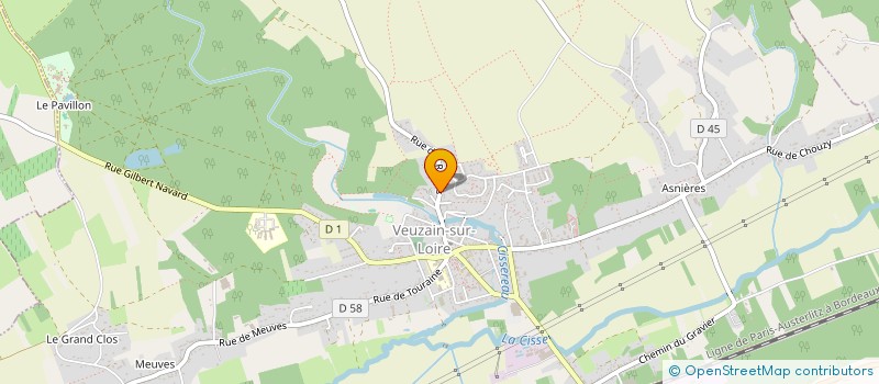 localisation de l'entreprise MONSIEUR GUILLAUME CHIQUET  VEUZAIN-SUR-LOIRE