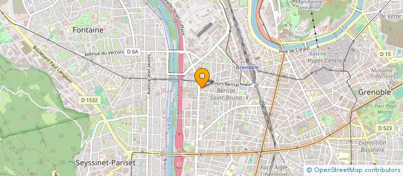 localisation de l'entreprise MONSIEUR GUILLAUME CHONE à GRENOBLE