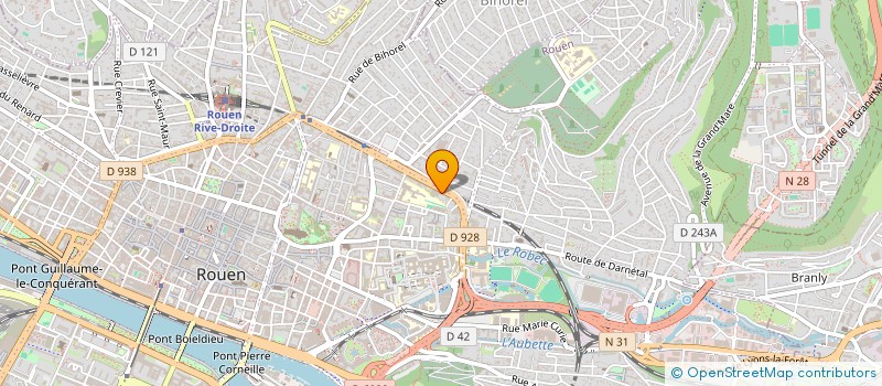 localisation de l'entreprise MONSIEUR GUILLAUME CHOUAN  ROUEN