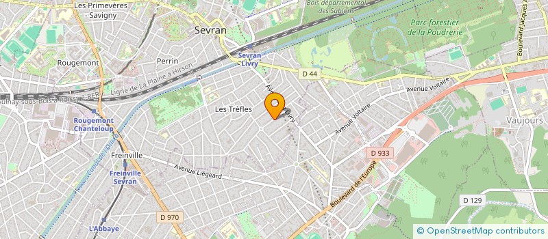 localisation de l'entreprise MONSIEUR GUILLAUME CHRISTMANN à SEVRAN