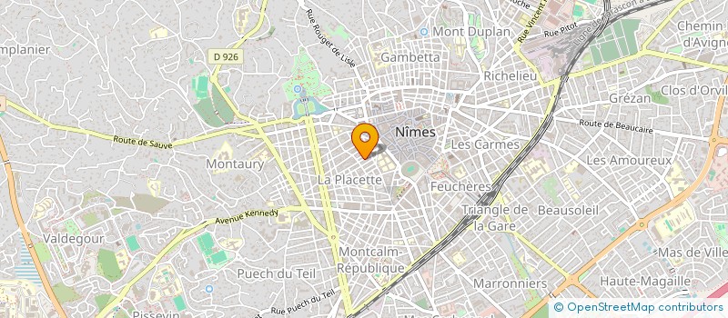 localisation de l'entreprise MONSIEUR GUILLAUME CIOCCA à NIMES