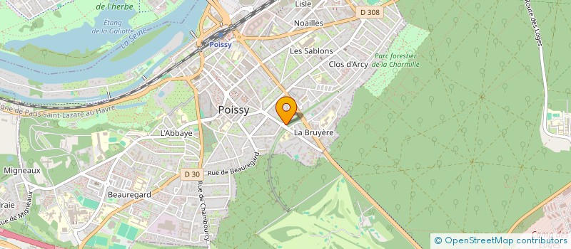 localisation de l'entreprise MONSIEUR GUILLAUME CLAUSOLLES à POISSY