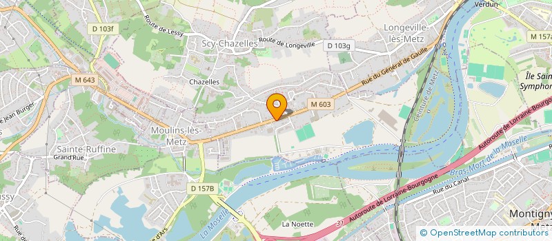 localisation de l'entreprise MONSIEUR GUILLAUME CLAVREUX  SCY-CHAZELLES