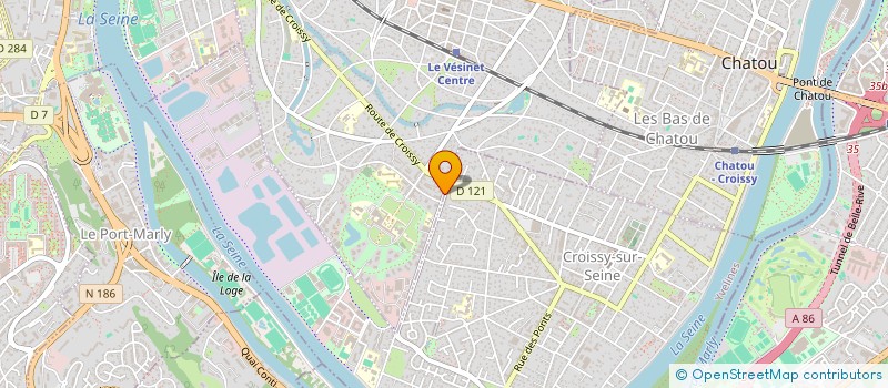 localisation de l'entreprise MONSIEUR GUILLAUME CLEMENT--BONNIEL-VEYRON  LE VESINET