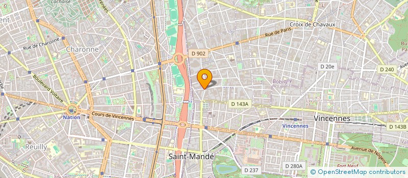 localisation de l'entreprise MONSIEUR GUILLAUME CLEMENTE à MONTREUIL