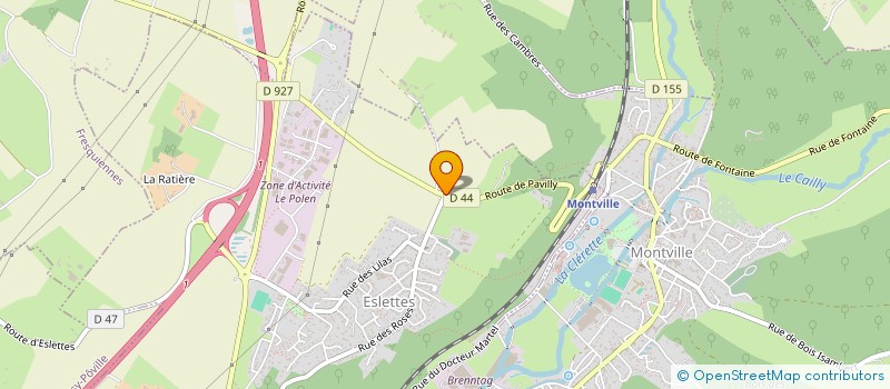 localisation de l'entreprise MONSIEUR GUILLAUME CLET  ESLETTES