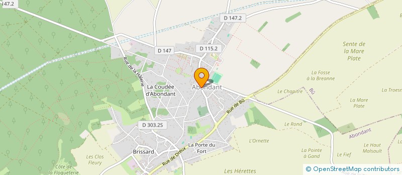 localisation de l'entreprise MONSIEUR GUILLAUME CLOTHILDE à ABONDANT