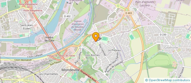 localisation de l'entreprise MONSIEUR GUILLAUME CLOUP à MONDEVILLE