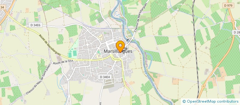 localisation de l'entreprise MONSIEUR GUILLAUME COCCA  MARSILLARGUES