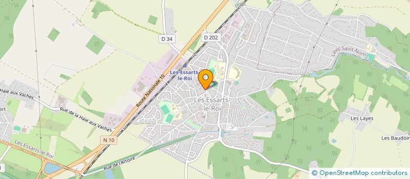 localisation de l'entreprise MONSIEUR GUILLAUME COCHERY  LES ESSARTS-LE-ROI