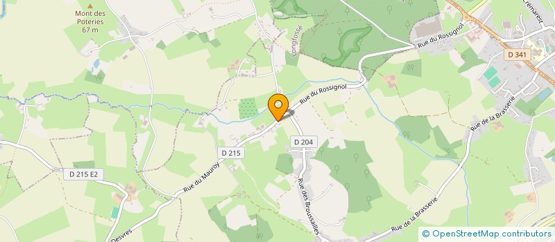 localisation de l'entreprise MONSIEUR GUILLAUME COENS  LONGFOSSE