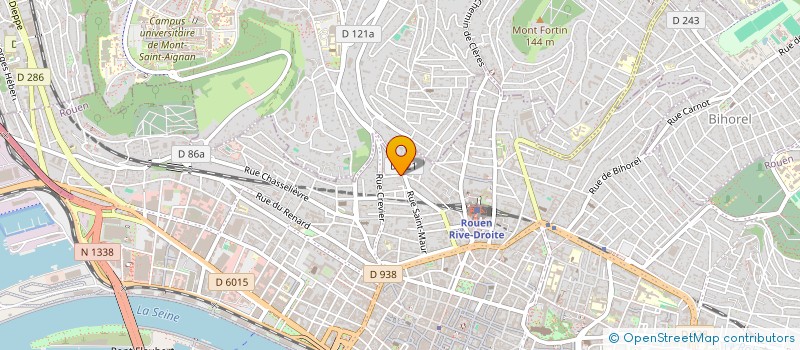 localisation de l'entreprise MONSIEUR GUILLAUME COGUYEC  ROUEN