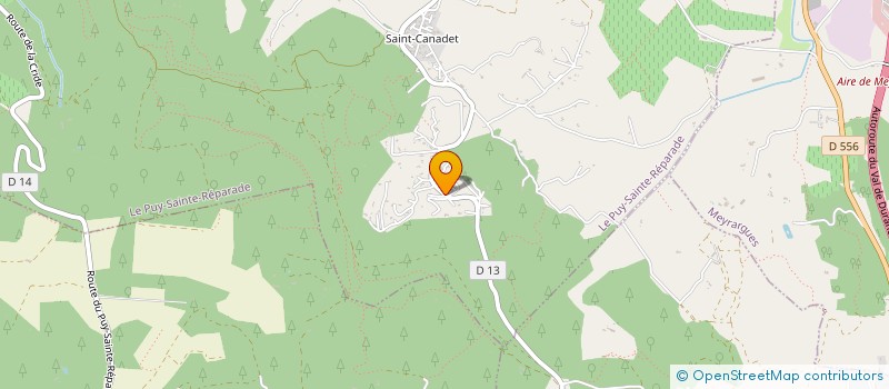 localisation de l'entreprise MONSIEUR GUILLAUME COHAUT  LE PUY-SAINTE-REPARADE