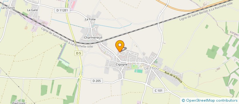 localisation de l'entreprise MONSIEUR GUILLAUME COISSON  ROCHEFORT