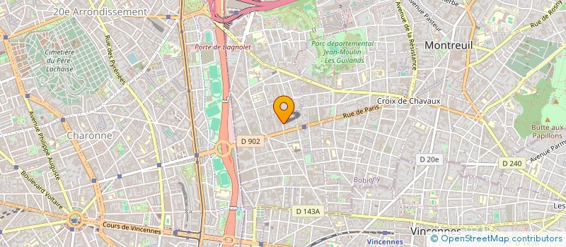 localisation de l'entreprise MONSIEUR GUILLAUME COLAS  CHANTELOUP-LES-VIGNES