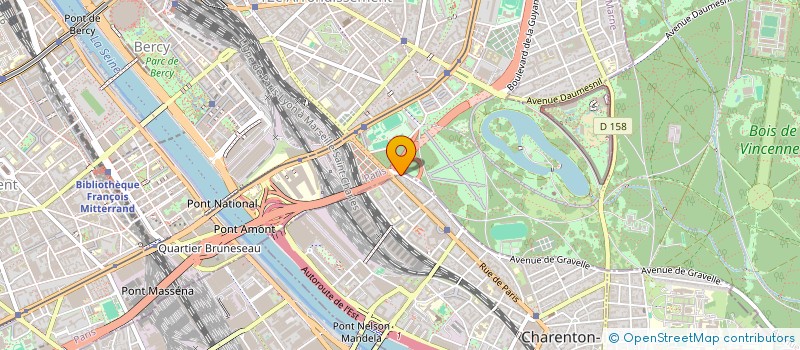 localisation de l'entreprise MONSIEUR GUILLAUME COLEIN  CHARENTON-LE-PONT