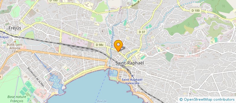 localisation de l'entreprise MONSIEUR GUILLAUME COLIGNON à SAINT-RAPHAEL