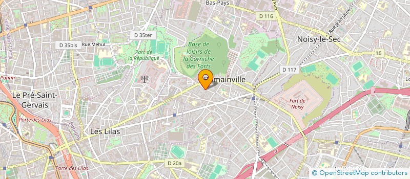 localisation de l'entreprise MONSIEUR GUILLAUME COLLANGES à ROMAINVILLE
