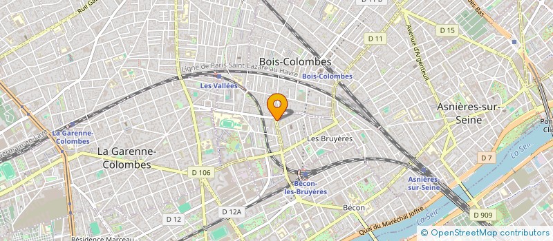 localisation de l'entreprise MONSIEUR GUILLAUME COLLAS à ASNIERES-SUR-SEINE