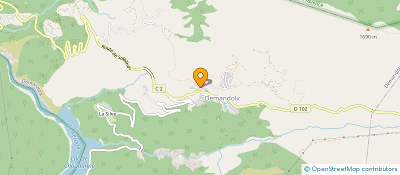 localisation de l'entreprise MONSIEUR GUILLAUME COLLET  DEMANDOLX