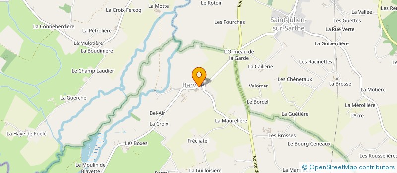 localisation de l'entreprise MONSIEUR GUILLAUME COLLETTE à BARVILLE