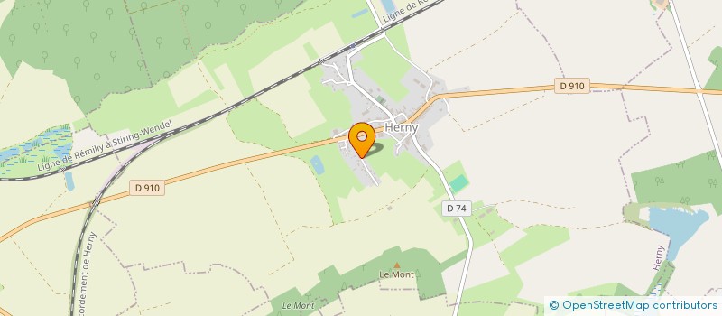 localisation de l'entreprise MONSIEUR GUILLAUME COLLOTTE  HERNY