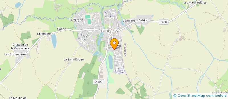 localisation de l'entreprise MONSIEUR GUILLAUME COLTER  SAINTE-FOY