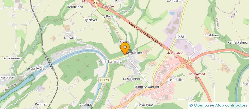 localisation de l'entreprise MONSIEUR GUILLAUME COMBES  PONT-DE-BUIS-LES-QUIMERCH