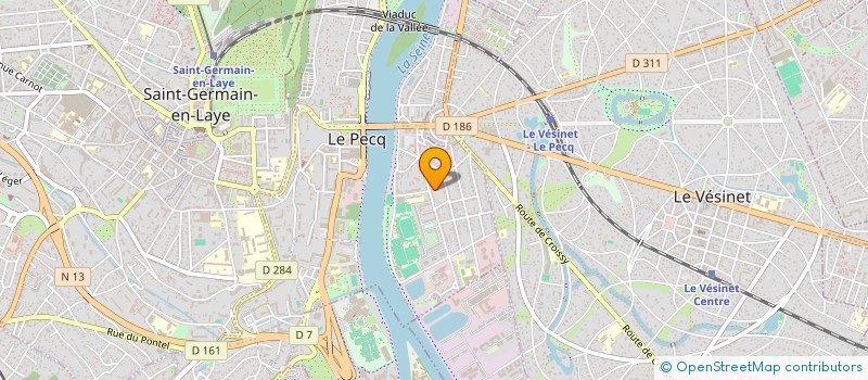 localisation de l'entreprise MONSIEUR GUILLAUME CONCHE  LE PECQ