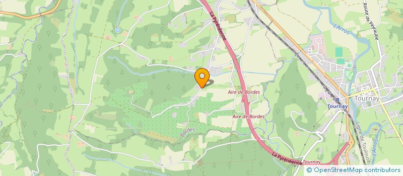 localisation de l'entreprise MONSIEUR GUILLAUME CONNABEL  BORDES