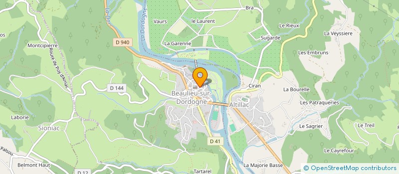 localisation de l'entreprise MONSIEUR GUILLAUME CONTE  BEAULIEU-SUR-DORDOGNE