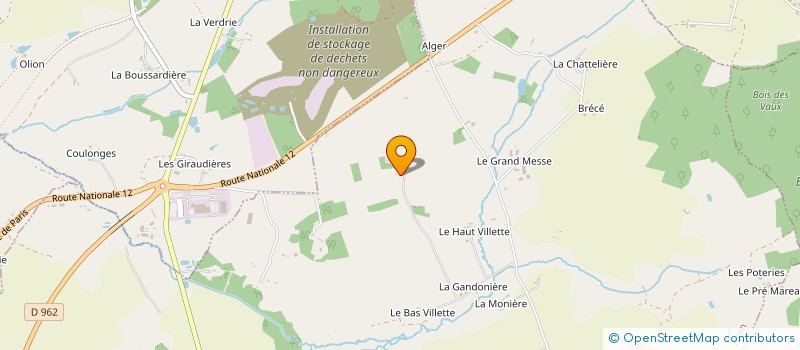 localisation de l'entreprise MONSIEUR GUILLAUME COPPOOLSE à LA CHAPELLE-AU-RIBOUL