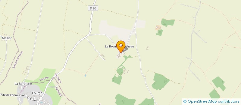 localisation de l'entreprise MONSIEUR GUILLAUME CORBIN  SAINT-SAUVANT