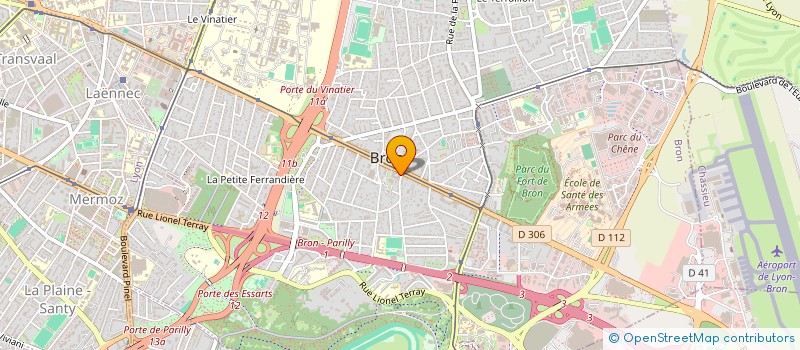 localisation de l'entreprise MONSIEUR GUILLAUME CORDIER  LYON