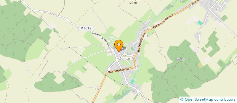 localisation de l'entreprise MONSIEUR GUILLAUME CORDONNIER  OURTON