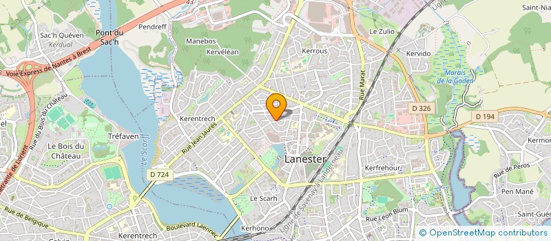 localisation de l'entreprise MONSIEUR GUILLAUME CORMONT  LANESTER