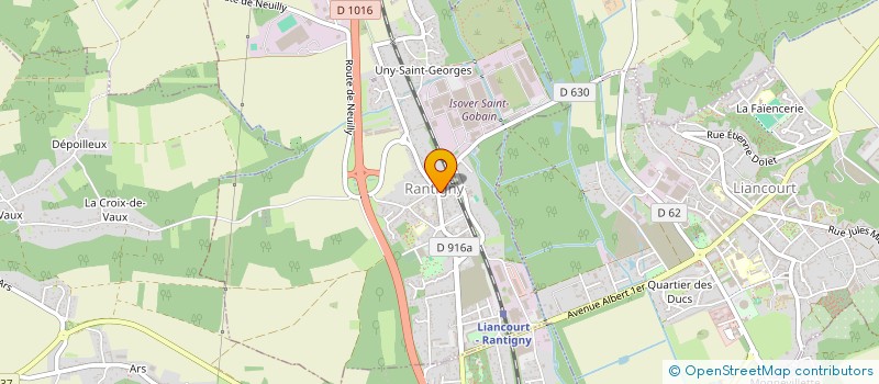 localisation de l'entreprise MONSIEUR GUILLAUME CORMONT  RANTIGNY