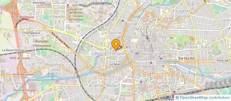 localisation de l'entreprise MONSIEUR GUILLAUME CORNET  RENNES