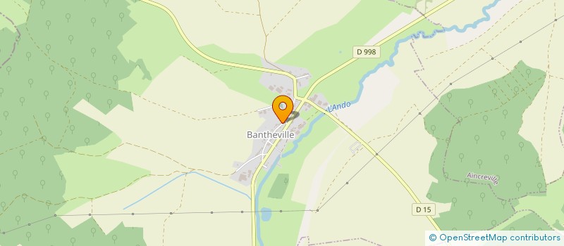 localisation de l'entreprise MONSIEUR GUILLAUME CORNETTE à BANTHEVILLE