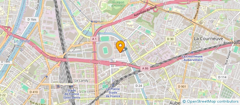 localisation de l'entreprise MONSIEUR GUILLAUME CORREIA  SAINT-DENIS