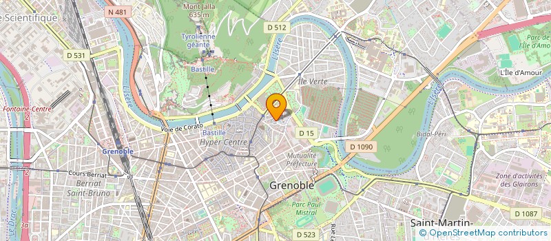 localisation de l'entreprise MONSIEUR GUILLAUME COSTAGLIOLA  GRENOBLE