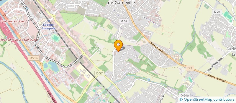 localisation de l'entreprise MONSIEUR GUILLAUME COTABARREN  LABEGE