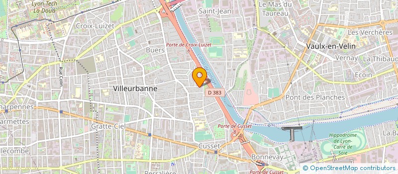 localisation de l'entreprise MONSIEUR GUILLAUME COTE  VILLEURBANNE