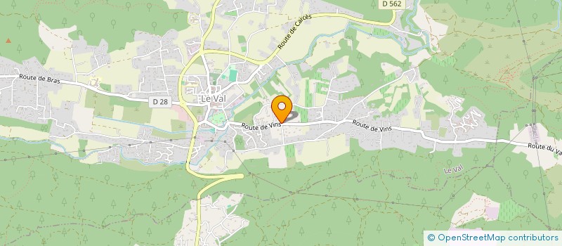 localisation de l'entreprise MONSIEUR GUILLAUME COTE  LE VAL